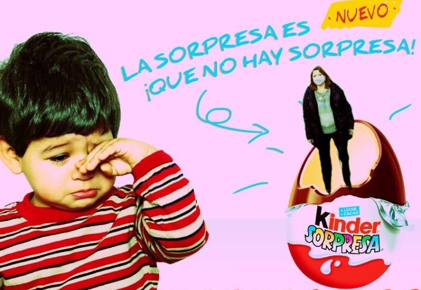 ABRE UN KINDER Y DE SORPRESA LE VIENE YUTROVIC