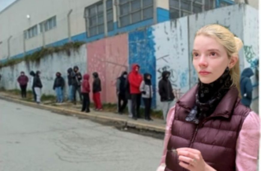 anya taylor-joy en ushuaia lloró