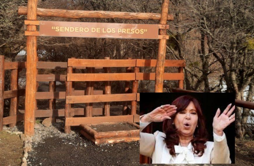 MARCHA POR CRISTINA TERMINA EN EL CAMINITO DE LOS PRESOS